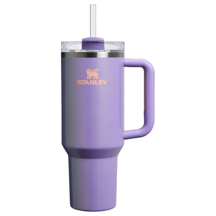 Quencher H2.0 - Periwinkle Shimmer - 40oz - Front - Stanley