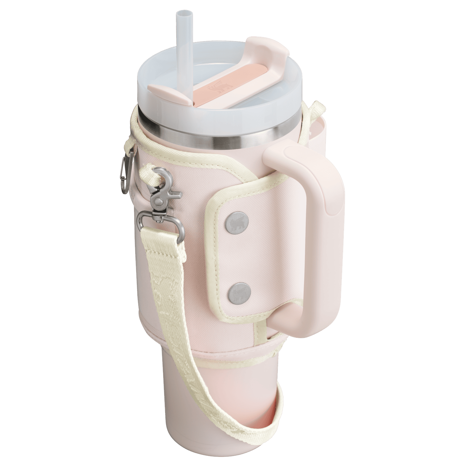 The All Day 40 OZ Quencher Carry-All - Rose quartz - Stanley AU