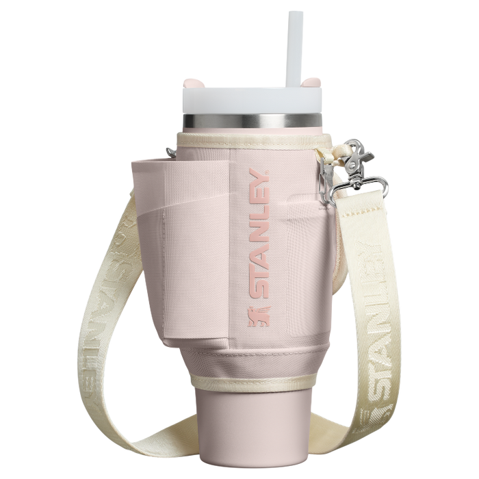 Companion Sling - 30oz - Rose Quartz - Front - Stanley