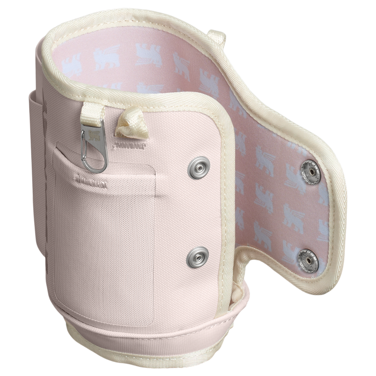 Companion Sling - 30oz - Rose Quartz - Hero Back Open  - Stanley