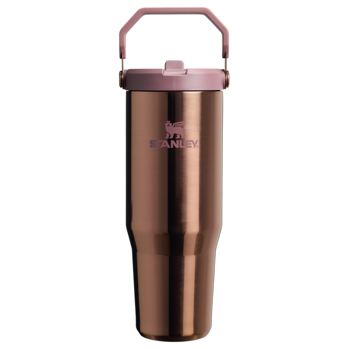 ICEFLOW ™ FLIPSTRAW 2.0 TUMBLER 30 OZ - Polished Rose Gold - Stanley AU