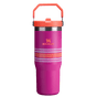 Swatch for Stanley 1913 The Varsity Iceflow™ Flip Straw Tumbler 30 OZ in Fucshia Mesh | Front View