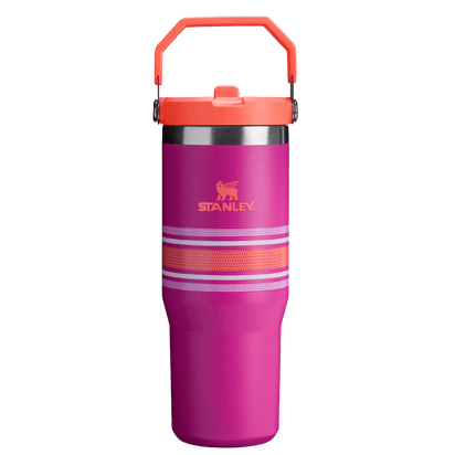 Stanley 1913 The Varsity Iceflow™ Flip Straw Tumbler 30 OZ in Fucshia Mesh | Front View