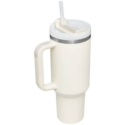 Quencher H2.0 - Cream - 40oz - Back - Stanley