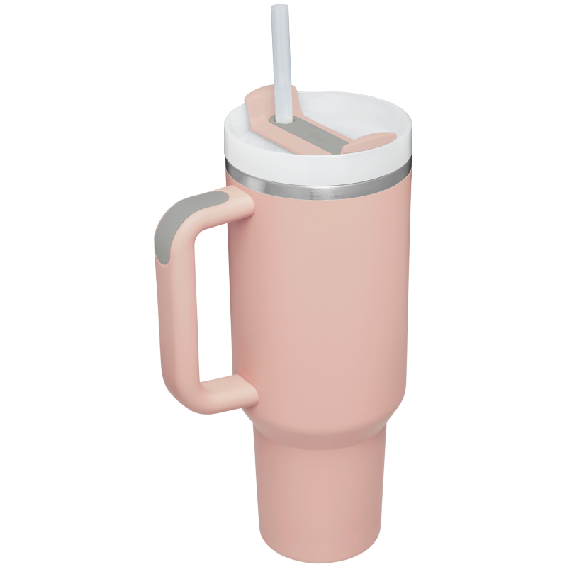 Stanley 1913 The Quencher H2.0 FlowState™ Tumbler 40 OZ in Pink Dusk | View 1
