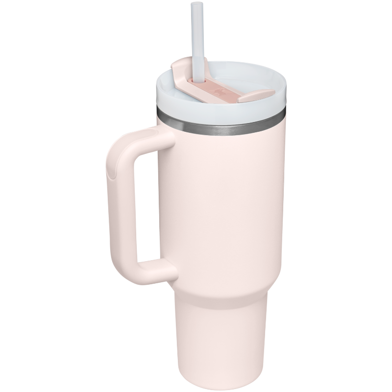 Stanley 1913 The Quencher H2.0 FlowState™ Tumbler 40 OZ in Rose Quartz | View 1