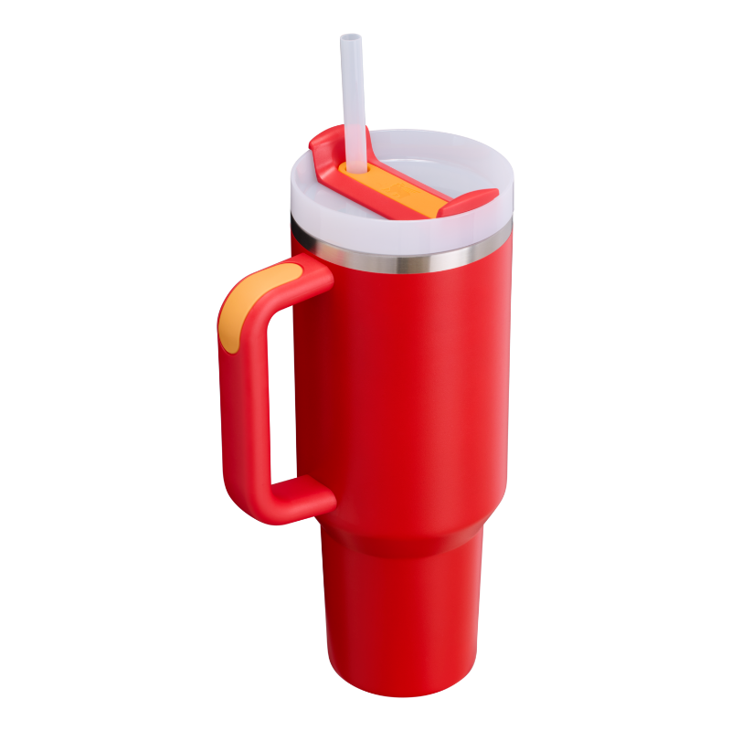 Quencher H2.0 - Chili - 40oz - Back - Stanley