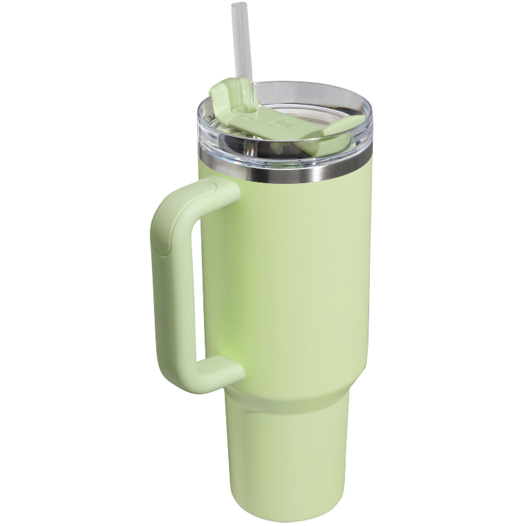 Quencher H2.0 - Pale Lime - 40oz - Back - Stanley