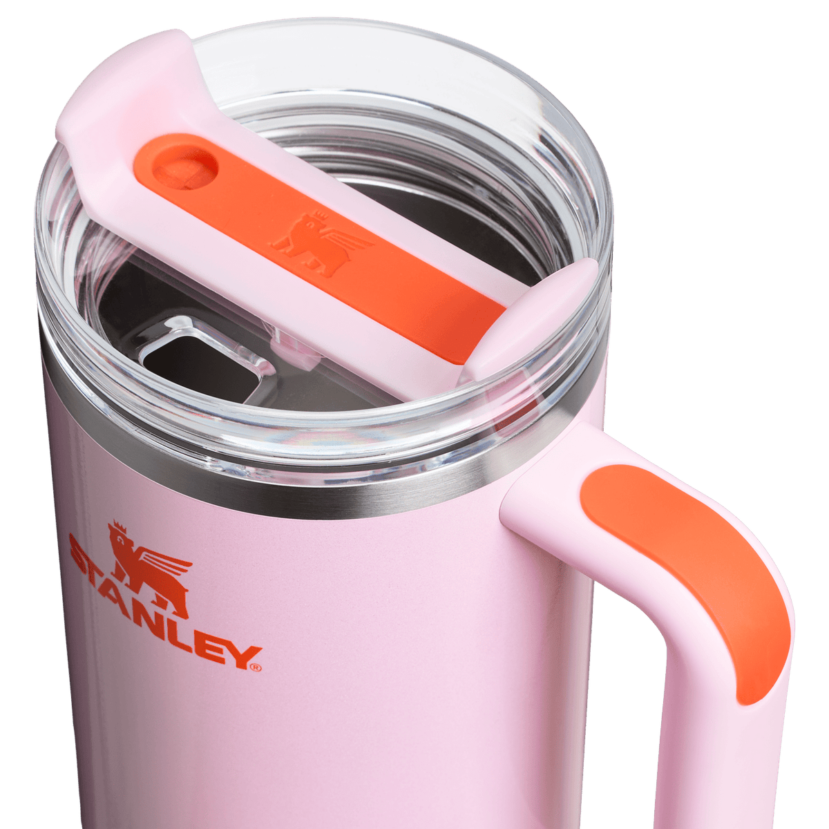 Stanley 1913 New Frequency Quencher H2.0 FlowState™ Tumbler 40 OZ in Rose Petal Shimmer