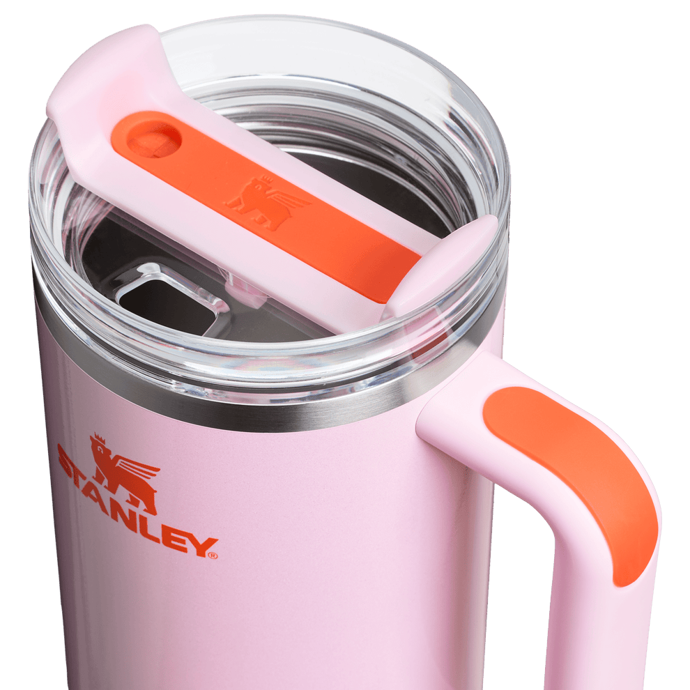 Stanley 1913 New Frequency Quencher H2.0 FlowState™ Tumbler 40 OZ in Rose Petal Shimmer