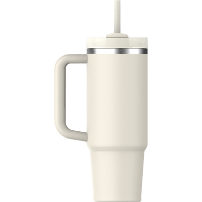 Quencher H2.0 - Cream - 30oz - Back - Stanley