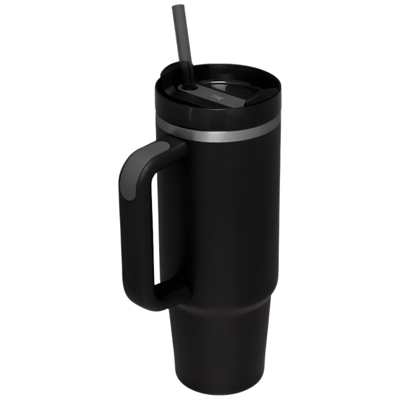 Quencher H2.0 - Black Tonal - 30oz - Back - Stanley