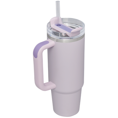 Quencher H2.0 - Orchid - 30oz - Back - Stanley