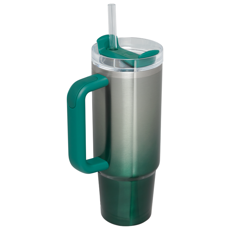 Quencher H2.0 - Pine Gradient - 30oz - Back - Stanley