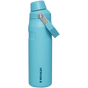 Swatch for Stanley 1913 IceFlow™ Bottle with Fast Flow Lid 24 OZ in Pool | Front View