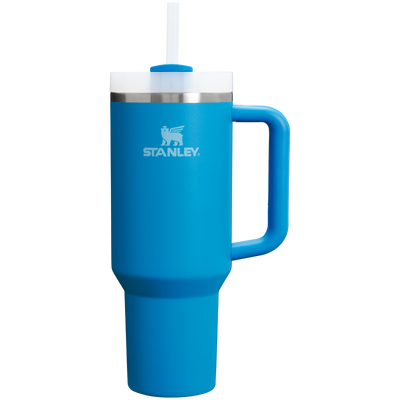 Quencher H2.0 - Azure - 40oz - Front - Stanley