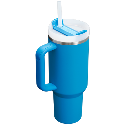 Quencher H2.0 - Azure - 40oz - Back - Stanley
