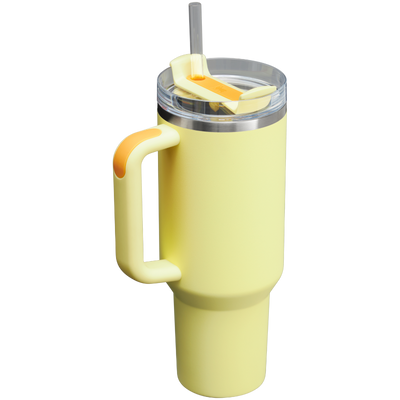 Quencher H2.0 - SunShine - 40oz - Back - Stanley