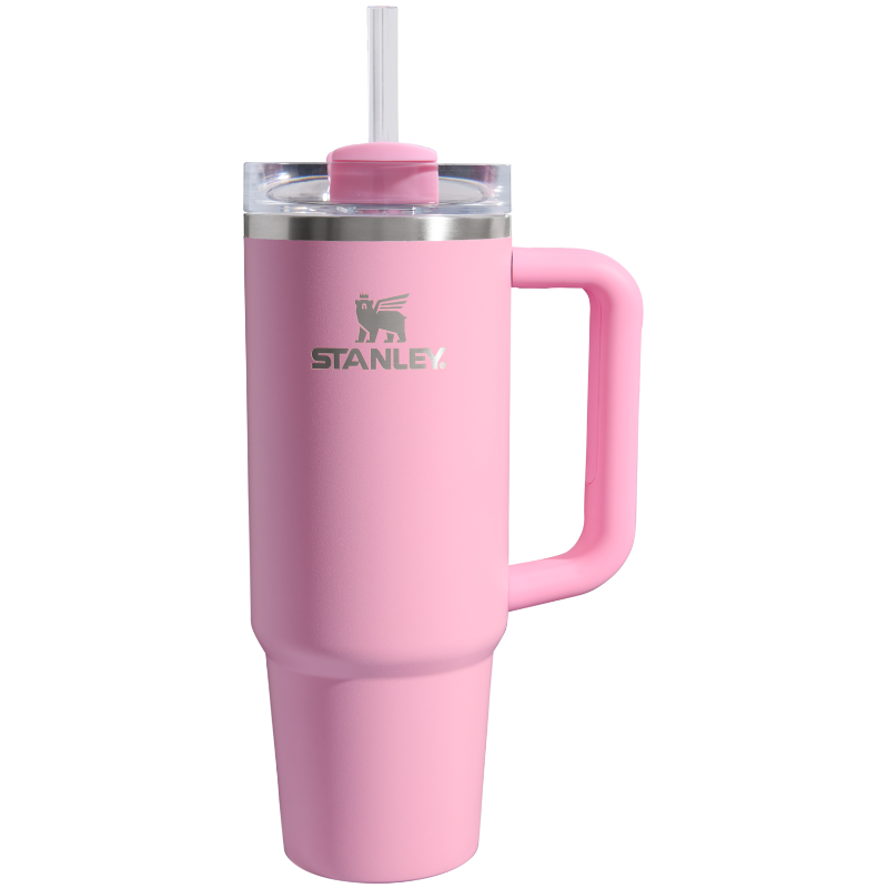 Quencher H2.0 - Sizzling Pink - 30oz - Front - Stanley