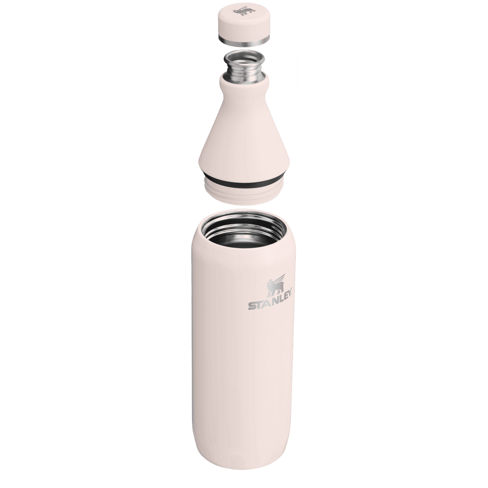Stanley 1913 The All Day Slim Bottle 20 OZ in Rose Quartz Gloss