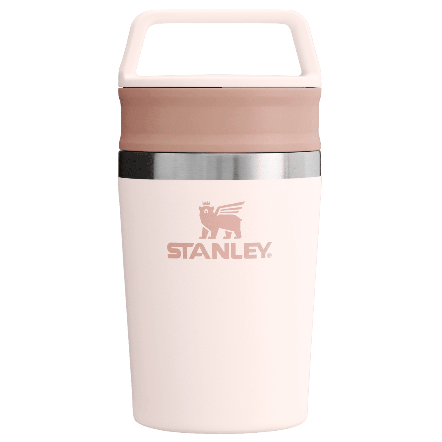 Cafe-To-Go - Rose Quartz - 8oz - Front - Stanley