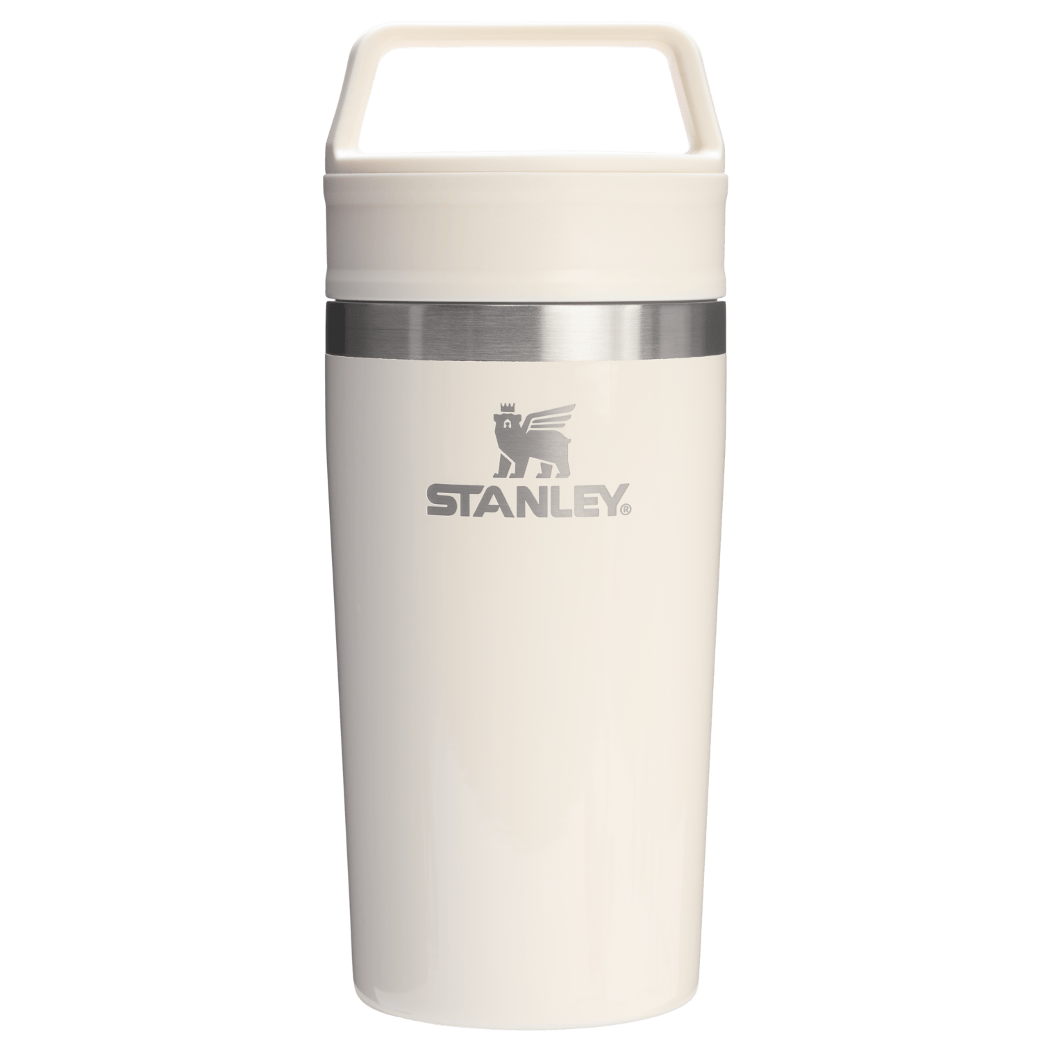 Cafe-To-Go - Cream Gloss - 12oz - Front - Stanley