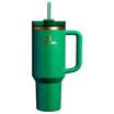 The Quencher  - 40oz - Shamrock Green - Front - Stanley