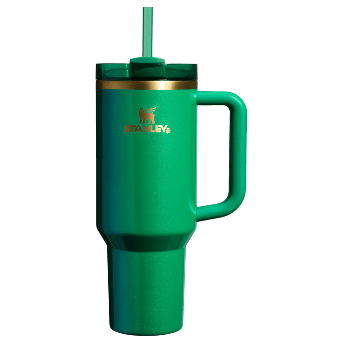 The Quencher  - 40oz - Shamrock Green - Front - Stanley
