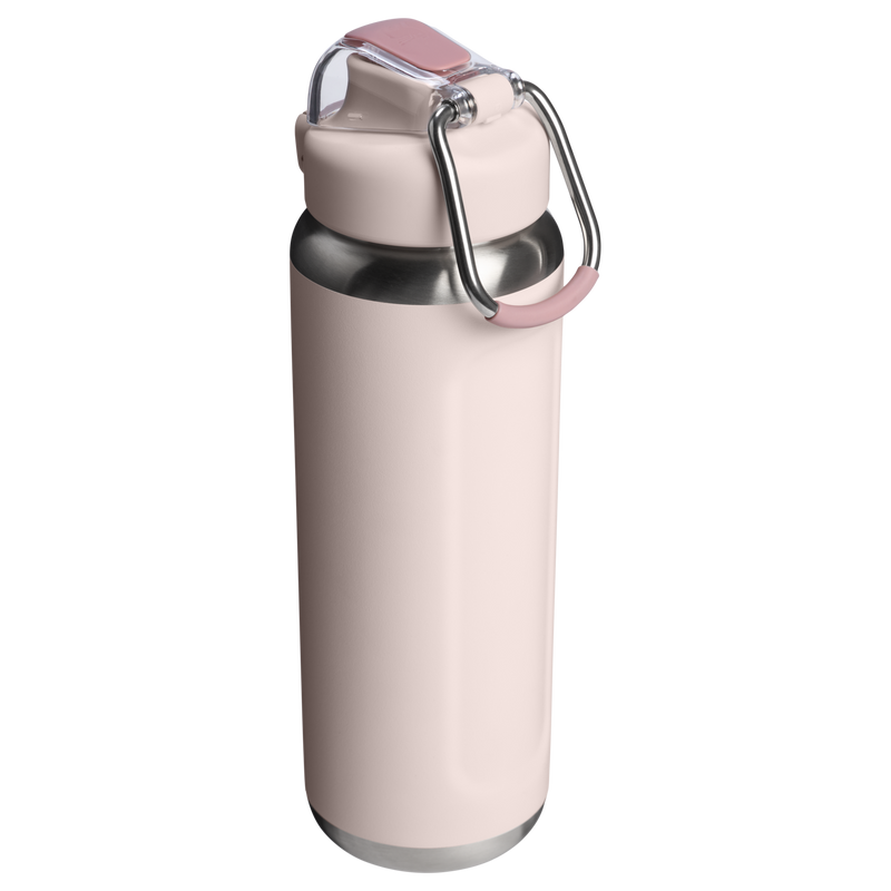 Stanley 1913 The Wellspring Bottle 24 OZ in Rose Quartz | Back View