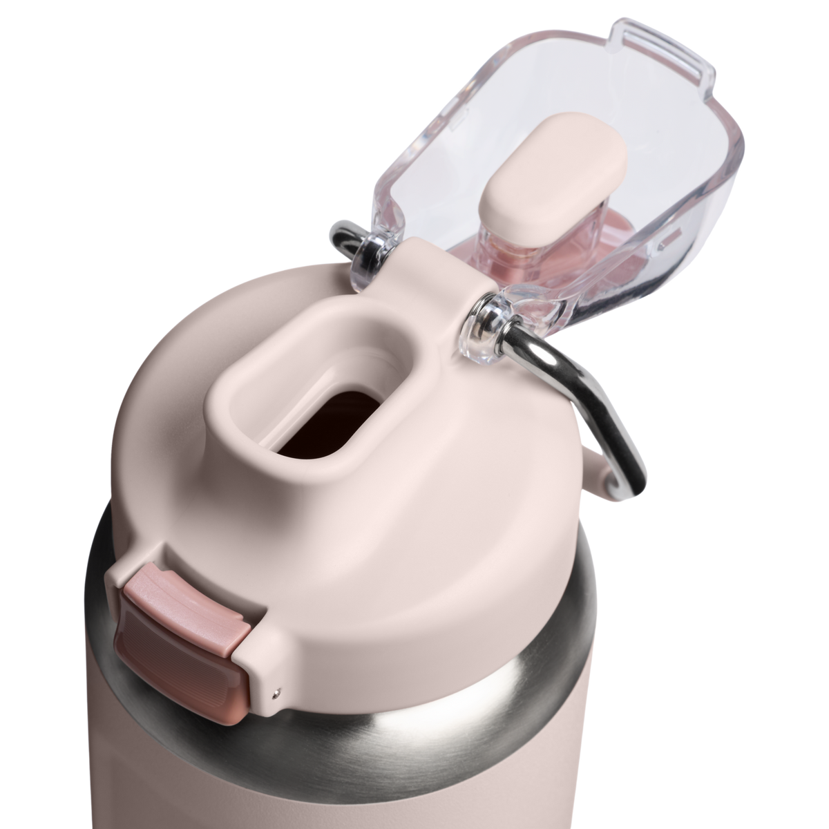 Stanley 1913 The Wellspring Bottle 24 OZ in Rose Quartz | Lid Detailed View