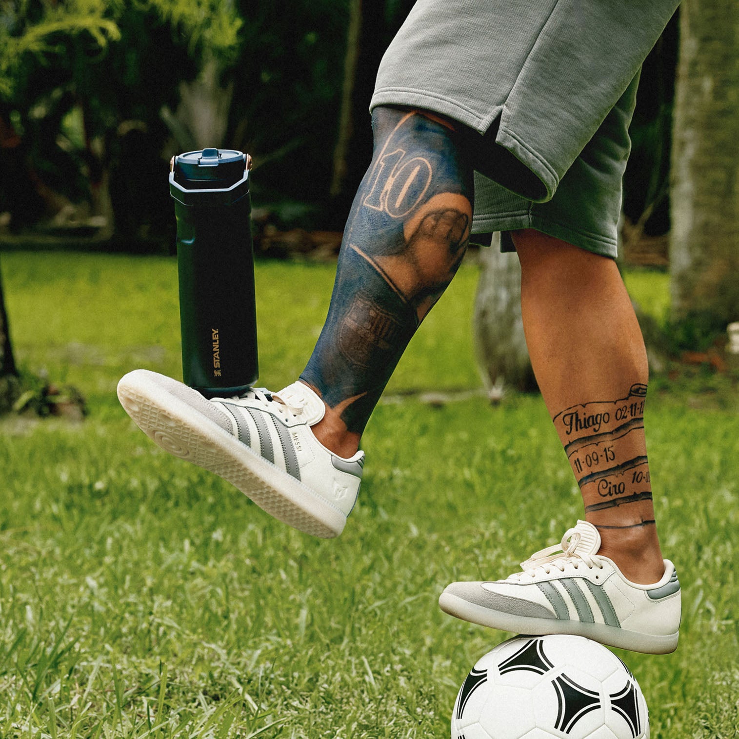 Messi x Stanley 1913 IceFlow™ Flip Straw 2.0 Bottle