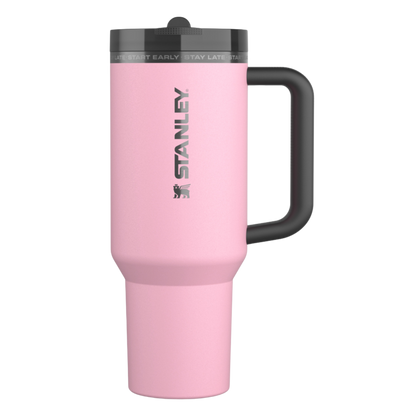 Stanley 1913 Messi x Stanley 1913 GOAT Quencher ProTour Flip Straw Tumbler 40 OZ in Messi GOAT Pink