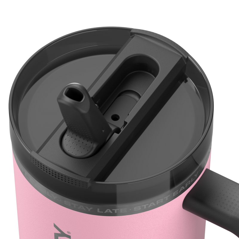 Stanley 1913 Messi x Stanley 1913 GOAT Quencher ProTour Flip Straw Tumbler 40 OZ in Messi GOAT Pink