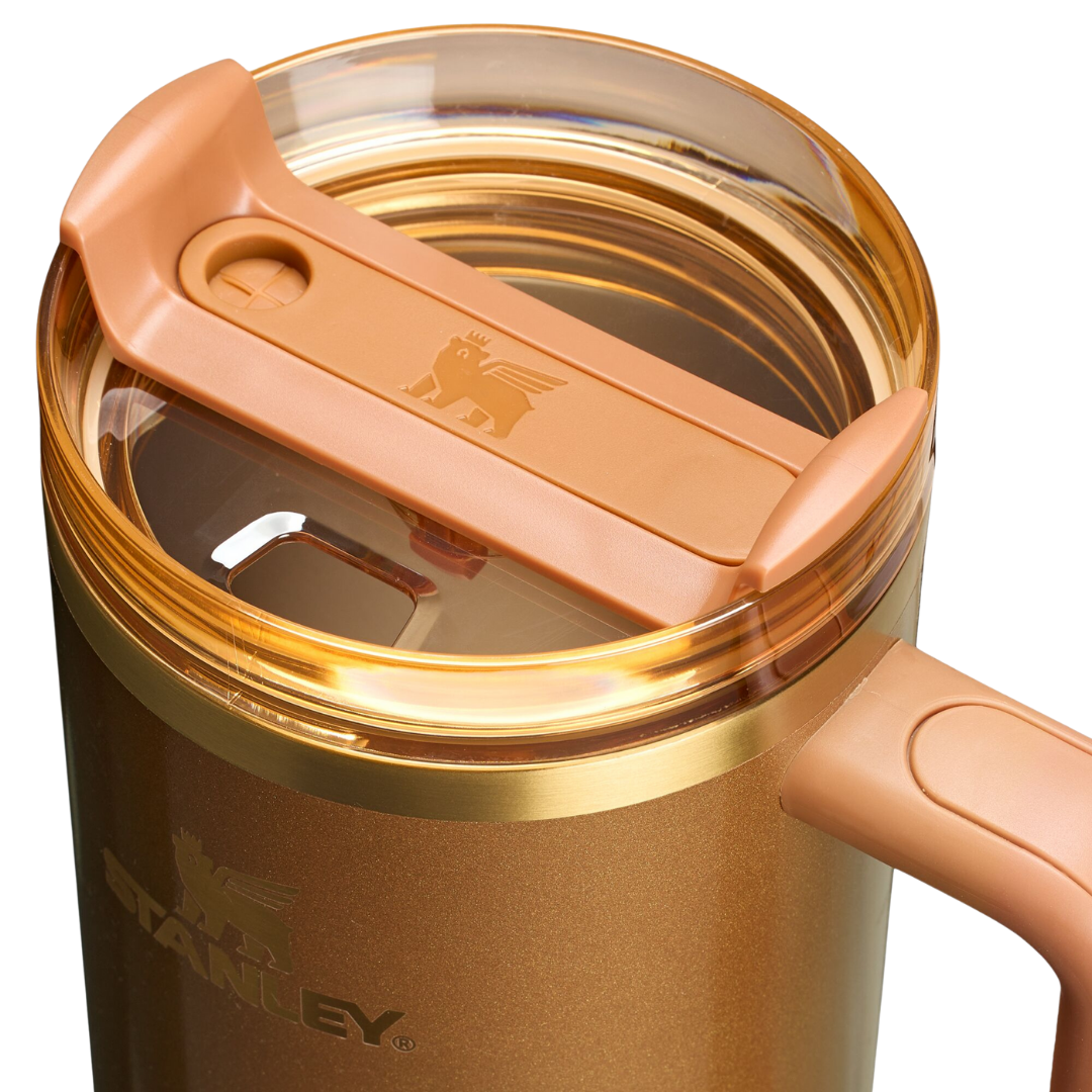 The Quencher H2.0 Flowstate™ Tumbler | 40 OZ - Copper Tinsel