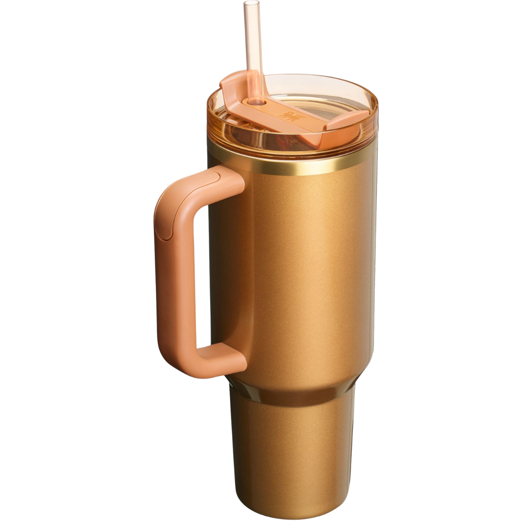 The Quencher H2.0 Flowstate™ Tumbler | 40 OZ - Copper Tinsel