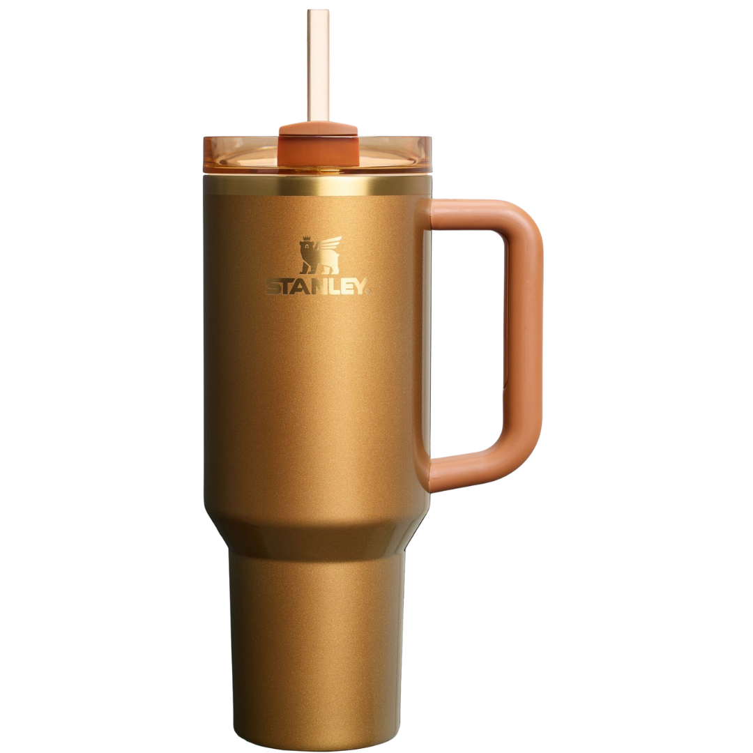 The Quencher H2.0 Flowstate™ Tumbler | 40 OZ - Copper Tinsel