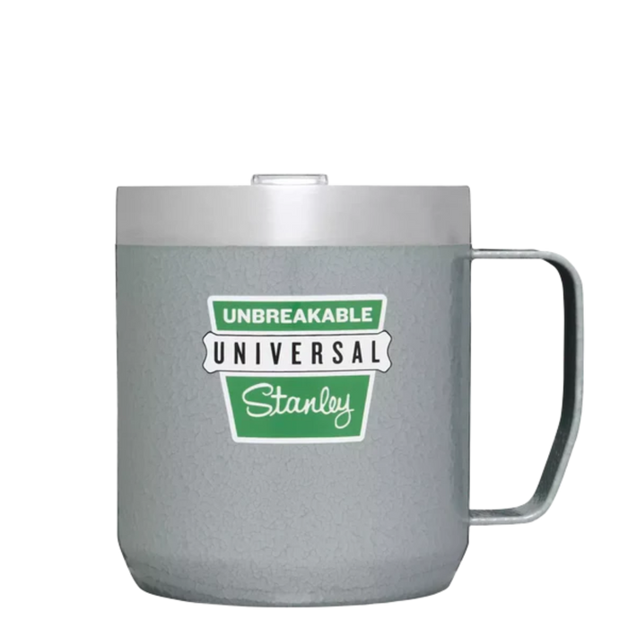 Stanley 1913 The Milestones Camp Mug 12 OZ in Hammertone Silver
