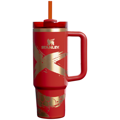 Stanley 1913 2025 Lunar New Year Limited Edition The Quencher H2.0 FlowState™ Tumbler 30 oz in Lunar Red