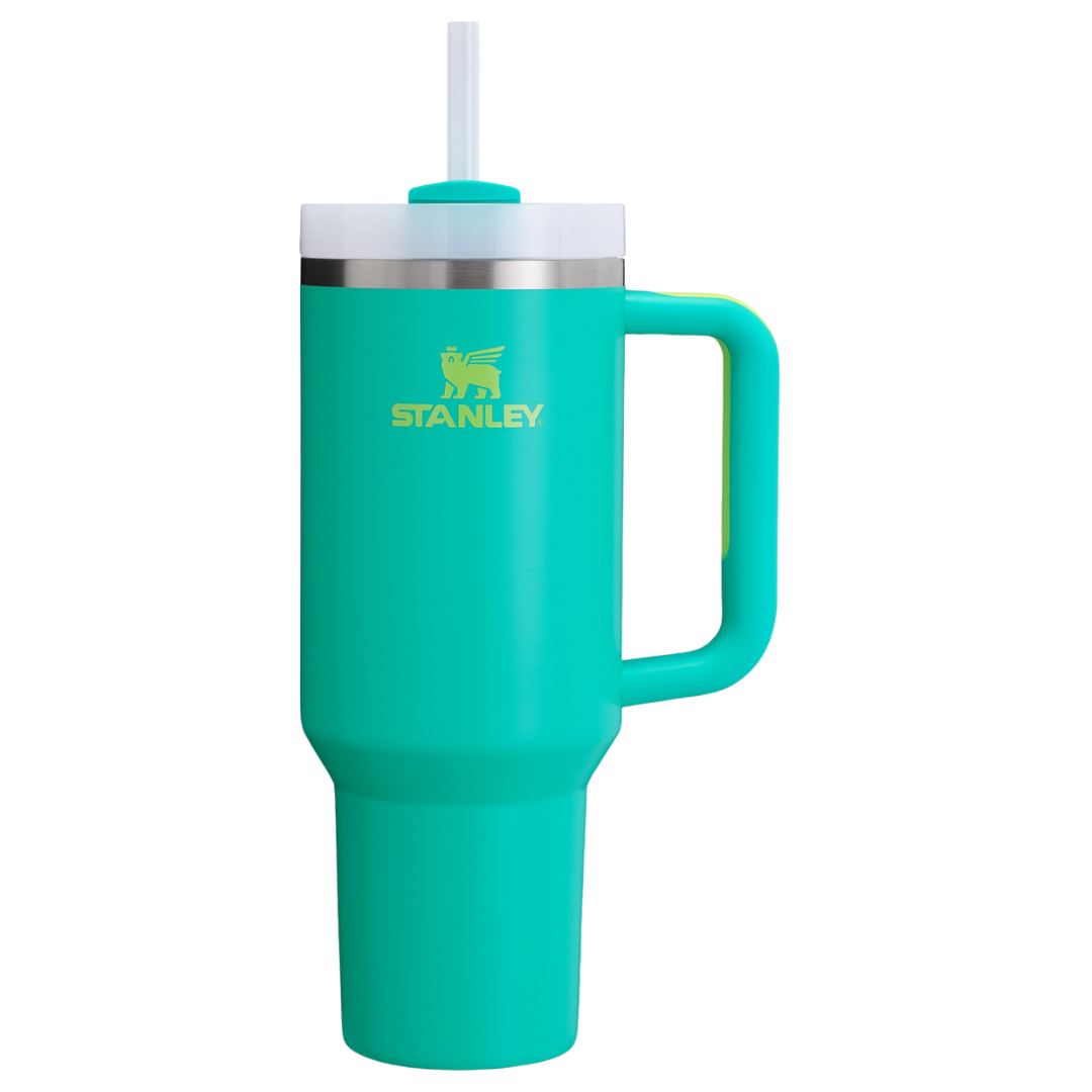 Quencher H2.0 - Tropical Teal - 40oz - Front - Stanley