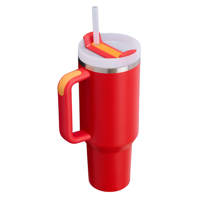 Quencher H2.0 - Chili - 40oz - Back - Stanley