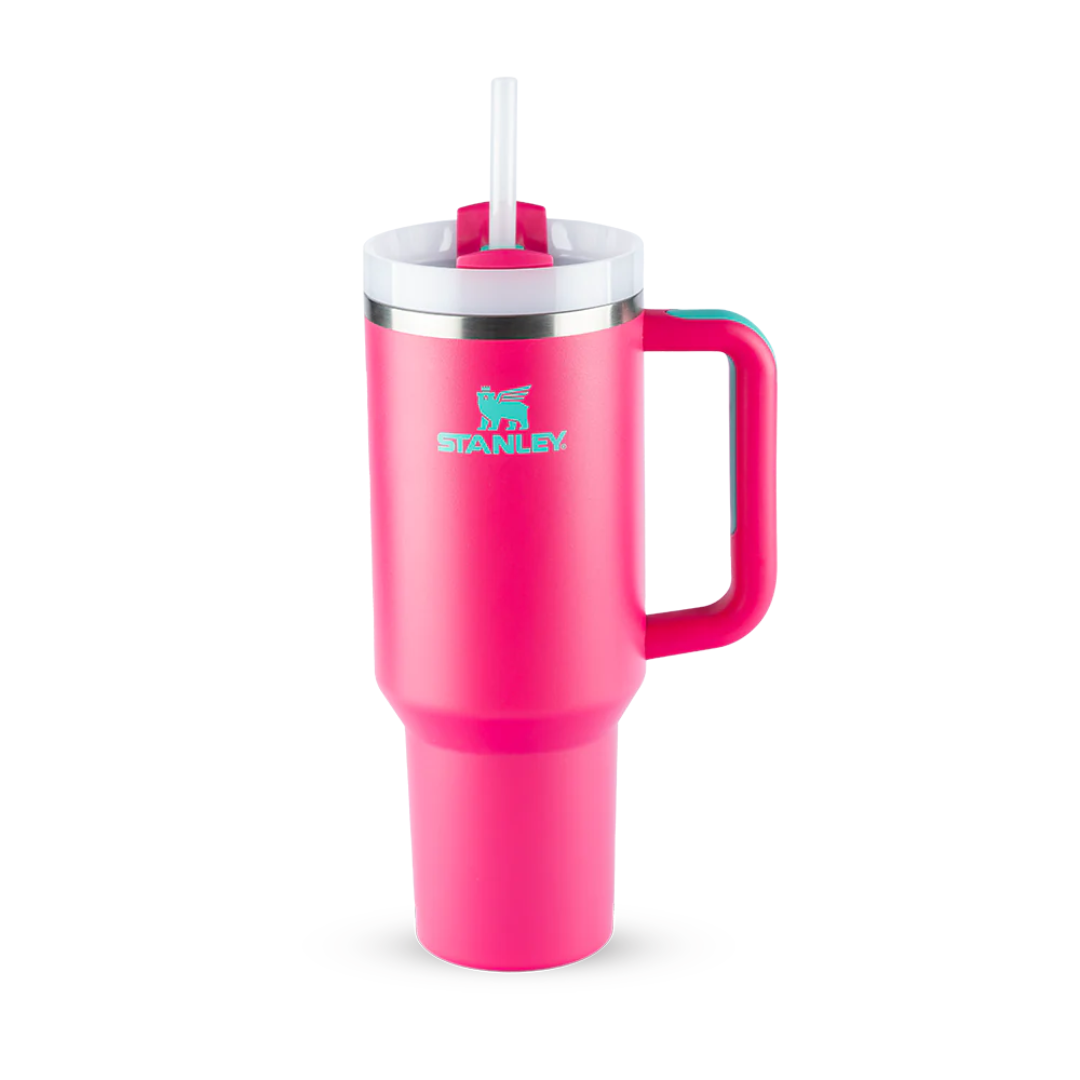 Quencher H2.0 - Passion Pink - 40oz - Front - Stanley