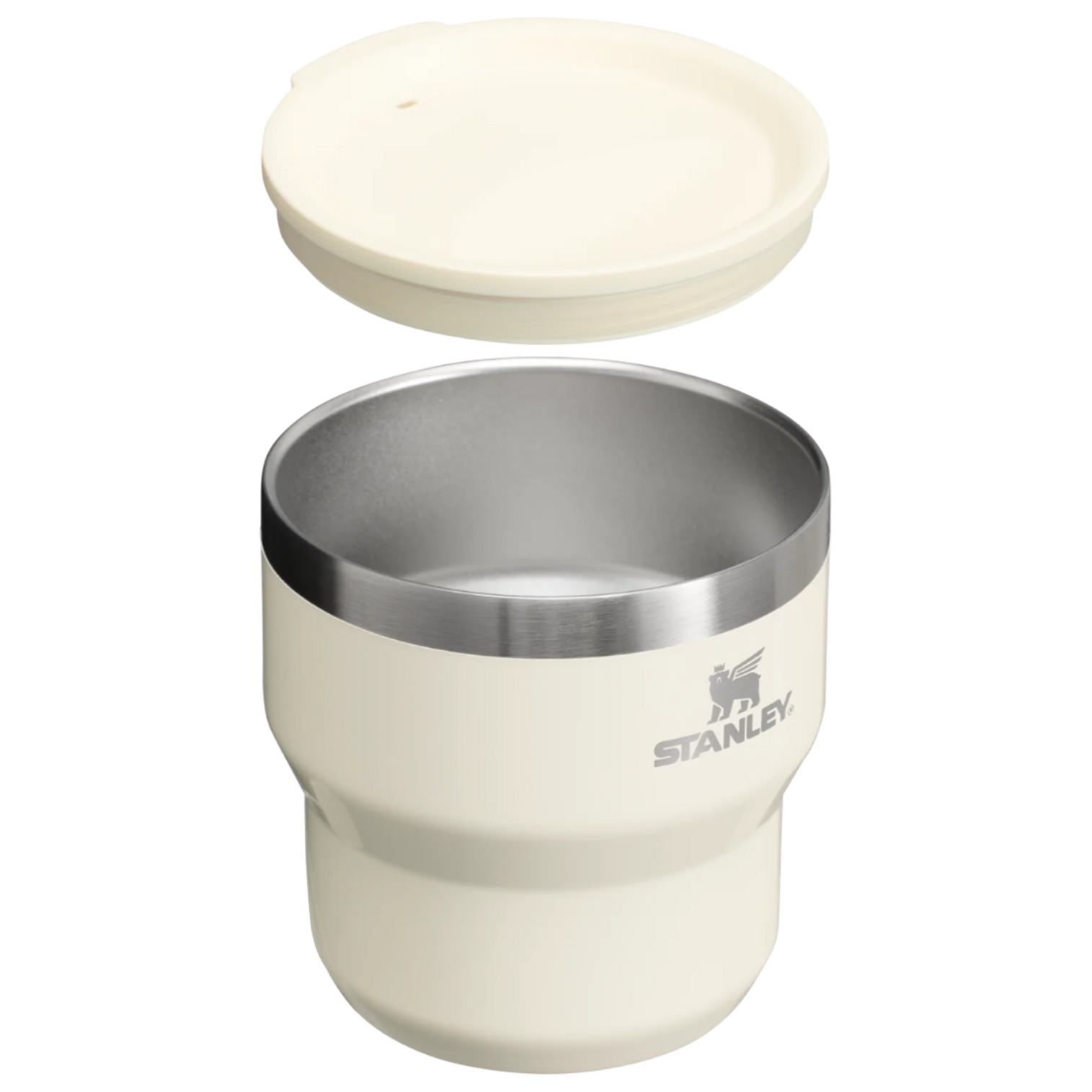 The Stay-Hot Stacking Cup | 10 OZ - Cream Gloss - Stanley AU