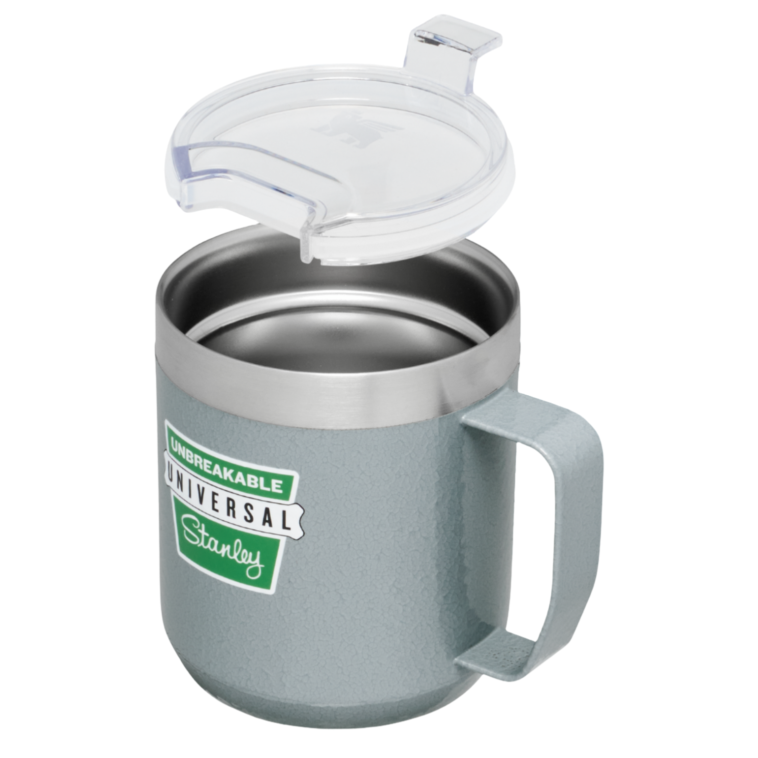 The Milestones Camp Mug | 12 OZ - Hammerstone Silver - Stanley AU