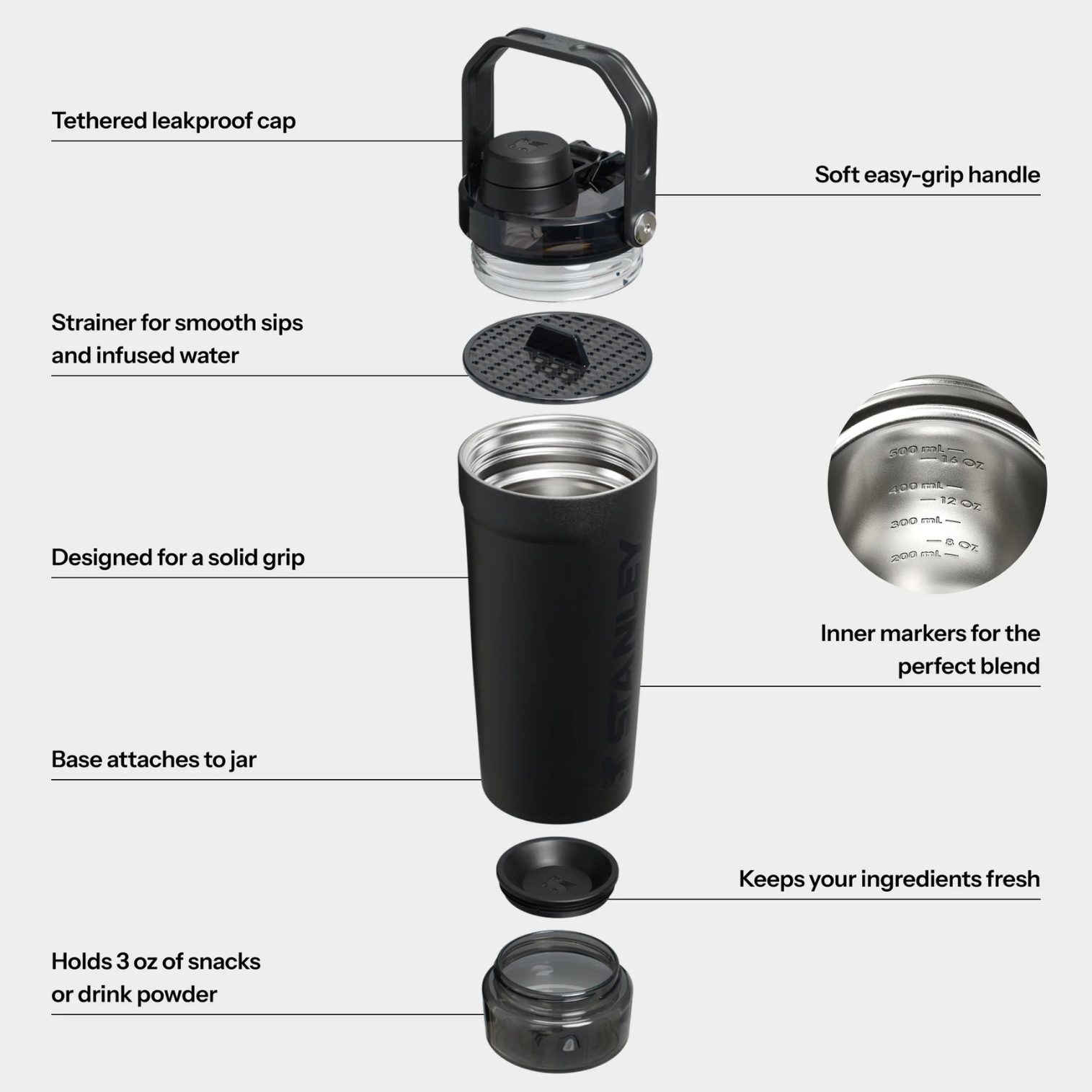 The Activate Shaker Bottle | 20 OZ