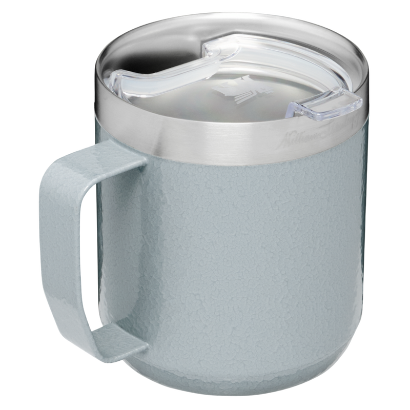 Stanley 1913 The Milestones Camp Mug 12 OZ in Hammertone Silver