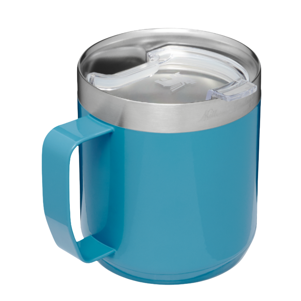 The Milestones Camp Mug | 12 OZ - Topaz Glass - Stanley AU