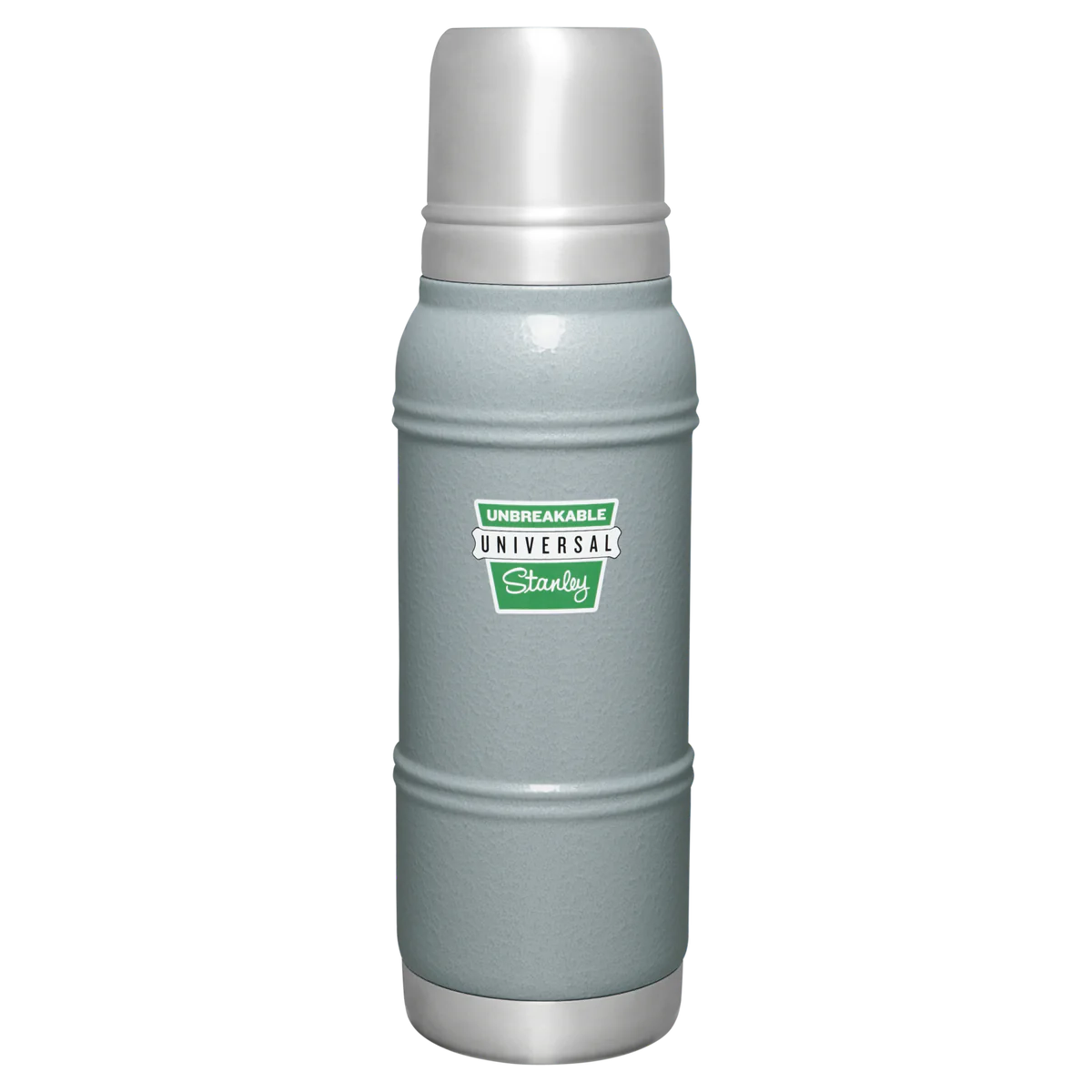 Stanley 1913 The Milestones Thermal Bottle 1.1 QT in Hammertone Silver | View 1
