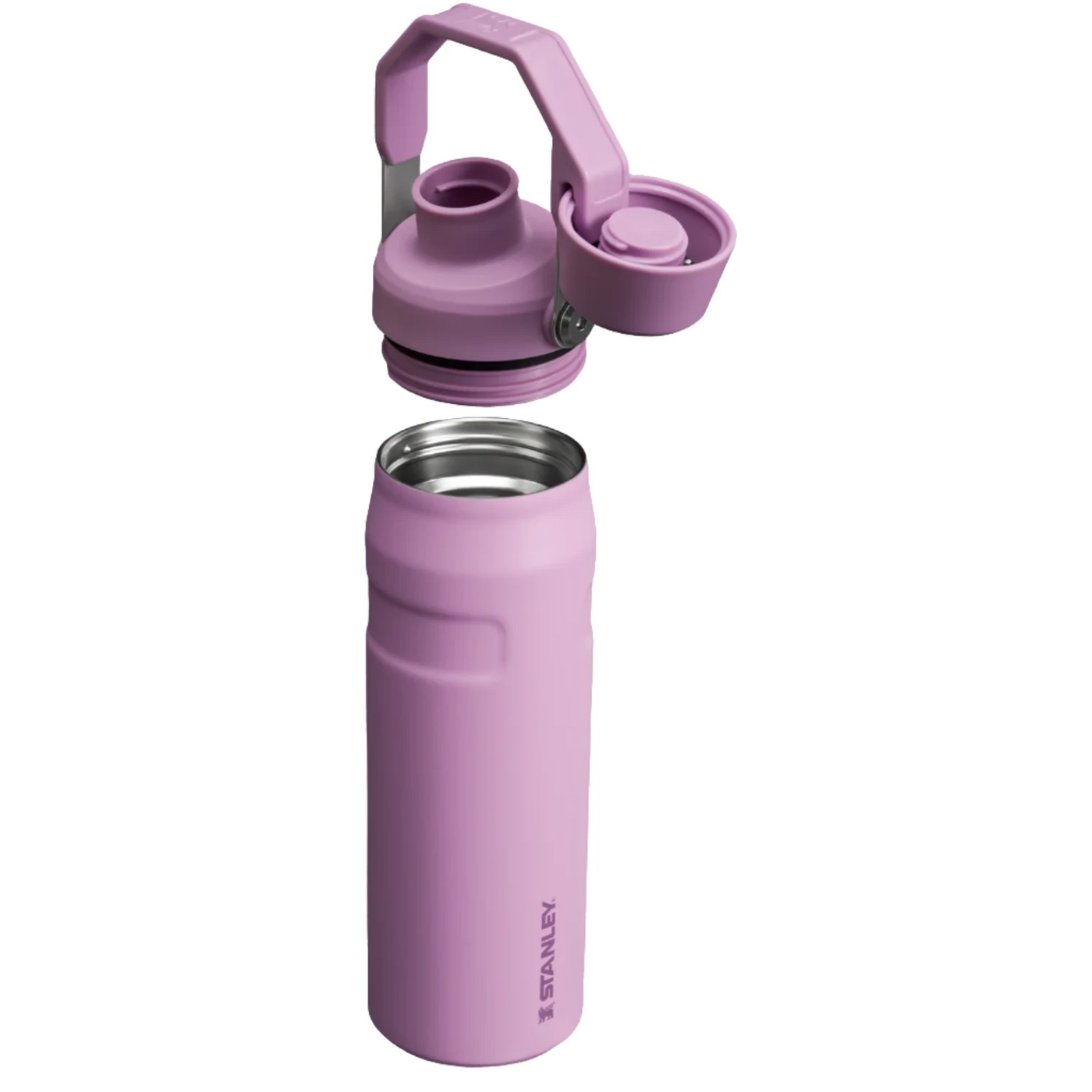 IceFlow - Lilac - 24oz - Front With Lid - Stanley