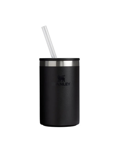 Can Cooler - Black 2.0 - 10oz - Front - Stanley