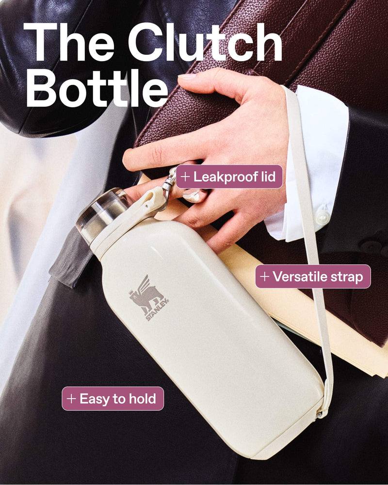 Stanley 1913 The Stanley Clutch Bottle 16 OZ in Rose Quartz Gloss